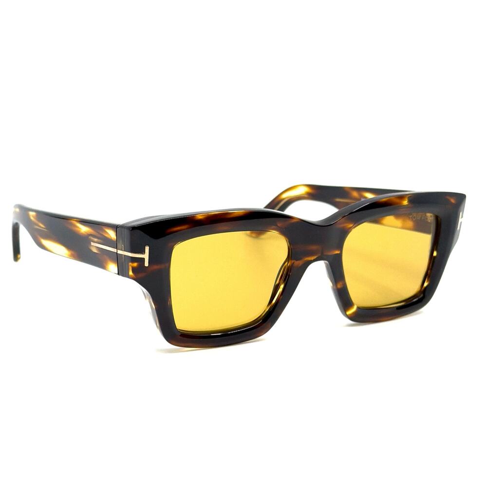 New, TOM FORD Llias Sunglasses TF1154 52E Authentic